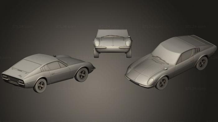Vehicles (Puma GTE 1972, CARS_0270) 3D models for cnc